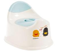 Baby Potty Portable Mini Silla para ir al baño desmontable Ayudamiento de bebé de derrame desmontable con un balde interior en espeso al entrenamiento de inodoro asiento de dibujos animados para