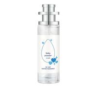 Baby Powder Perfume, Soft Scent Fragrance Mist for Men and Women, Pure Warmth Perfume, Long-Lasting 35ml Spray, Travel-Friendly for Daily Use, Office, Gym, Date and Vacation, 11.5x3cm