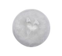 Baby Powder Puff - Aplicador de polvo para cara y cuerpo, para el cuidado de la piel del bebé, herramienta de maquillaje seco reutilizable con lazo de cinta, esponja de polvo cosmética ultra