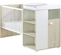 Baby Price Cama combinada de madera convertible 120x60 90x190