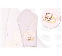 'Baby Puck Serviette/Serviette à langer "Protect avec protège-nuque Matelas 100% coton, Oeko-Tex Standard 100, crème