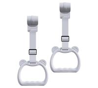 Båby Pull Up Rings - Båby Walking Rings | Bаby Playpen Ring | 2-Pack PC Training Tool With Secure Toy Strap & Ergonomic Handle Grip For Walking Practice Exercise Boys Girls Play