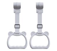 Baby Pull up Rings, Cot Hangable Rings, Entrenamiento Tool, Handles de agarre no deslizante, Easy Installation, Great for Walking Practice, Ejercicio, Daycare, Yard Play, Boys Children Development
