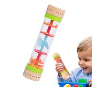 Baby Rainstick - Desarrollo sensorial y cognitivo Instrumento musical Rainstick - Tubo giratorio Rainstick, Juguete sonoro calmante con música sensorial para los más pequeños