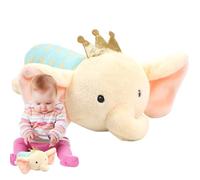Baby Rattle, Animal Plush Rattle Toy, Sensory Development Activity, Stuffed Doll, Educational Toy for Cognitive Ability, Animal Toy for Babies 7.87x3.94