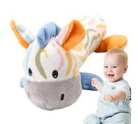 Baby Rattle, Animal Plush Rattle Toy, Sensory Development Activity, Stuffed Doll, Educational Toy for Cognitive Ability, Animal Toy for Babies 7.87x3.94