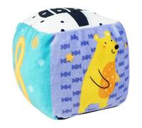 Baby Rattle Ball | Toddler Grasping Ball | Babies Sensory Skill Development Ball Toy | Baby Soft Fabric Tag Ball | Colorful Baby Rattle Toy Colorful & Engaging Design For Babies