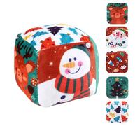 Baby Rattle Ball, Toddler Soft Ball, Hand Grasping Ball, Colorful Tag Balls with Soft and Safe Design 4.13 x 4.13 x 4.13 Inches for Sensory and Grasp Development (1 Piece)