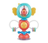 Baby Rattle Toy For - Suction Cup Spinner For Highchair Table, Early Education Development Toy For 6 Month Olds and Up, Hands-On Sensory Play, Lightweight Tray Toy For Entertainment