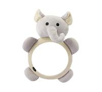 Baby Rear Seat Mirror Wide Convex Mirror Keep An Eye On Baby In A Rear-facing Child Car Seat Cute Plush Toy for Toddlers