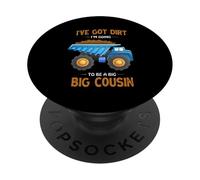 Baby Reveal o Tengo Suciedad Que voy a ser un Gran Primo PopSockets PopGrip Adhesivo