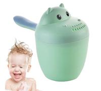 Baby Rinser - 15 cm champú duradero Enjuague taza de baño bebé cubo, que protege la cuchara de carioton de bebé taza de baño para
