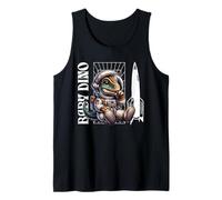 Baby Roar Astronaut Dinosaur Dino Space Cosmic Galactic Art Camiseta sin Mangas
