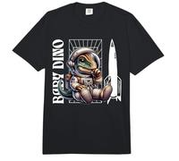 Baby Roar Astronaut Dinosaur Dino Space Cosmic Galactic Art Comfort Colors Adult Heavyweight T-Shirt
