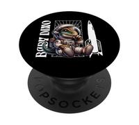 Baby Roar Astronaut Dinosaur Dino Space Cosmic Galactic Art PopSockets PopGrip Adhesivo