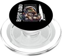 Baby Roar Astronaut Dinosaur Dino Space Cosmic Galactic Art PopSockets PopGrip para MagSafe