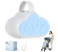Baby Rocker 2025 Diseño origina Rocker Recargable Ayuda para Dormir Para Bebés, 3 Niveles de Intensidad E Temporizador de 30-60-90 Minutos, Se Adapta A Todos Los Cochecitos