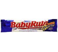 BABY RUTH - BARRA DE CARAMELO RETRO AMERICANO CLÁSICO DE 59,5 G - MANÍ/CARAMEL/NOUGAT - 4 BARRAS