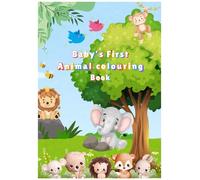 Baby’s first Animal colouring book