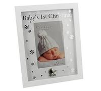 Baby 's First Christmas Photo Frame 1st Xmas Photo Frame Gift by Widdop