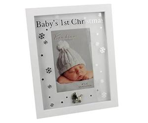 Baby 's First Christmas Photo Frame 1st Xmas Photo Frame Gift by Widdop