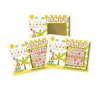 Baby Safari Bingo Baby Shower Party Scratch Off Rascador de boletos de lotería, tarjetas familiares y amigos, paquete de 26 2 tarjetas ganadoras/24 tarjetas no ganadoras