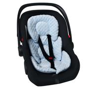 Baby Seat Cushion - Side Velvet Liner, Breathable Soft Padding | 27.20x20.29x5.21cm Reversible Stroller Insert, Supportive Mat for Toddler Girls Comfort Home Indoor Car Travel Walking Shopping