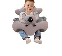 Baby Seat for Babies 3-36 Months, Cute and Comfortable Infant Floor Seat, Soft and Lightweight Baby Chair for Daily Use at Home or Travel (Gray)