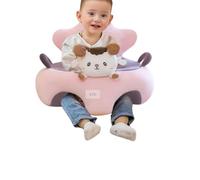 Baby Seat for Babies 3-36 Months, Cute and Comfortable Infant Floor Seat, Soft and Lightweight Baby Chair for Daily Use at Home or Travel (Pink)