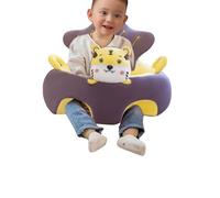 Baby Seat for Babies 3-36 Months, Cute and Comfortable Infant Floor Seat, Soft and Lightweight Baby Chair for Daily Use at Home or Travel (Dark Gray)