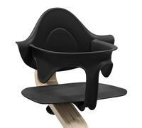 Baby Set Stokke Nomi, Negro - Proporciona apoyo lateral y un buen respaldo cuando el bebé aprende a sentarse - Compatible con todas las sillas Nomi