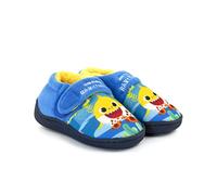 Baby Shark Pinkfong Slippers Boys Kids Blue Song Strap Strap House Shoes