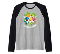 Baby Shark Shamrock Shark St Patricks Day Family Camiseta Manga Raglan