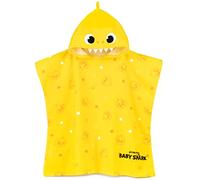 Baby Shark Toalla Poncho Niños Amarillo Niños Canción Toalla baño Playa