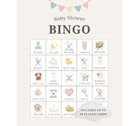 Baby Shower BINGO Game Set