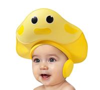 Baby Shower Cap - Visor del bebé Sombrero de lavado, escudo de lavado de cabello de vinilo | Escudo de baño para el cabello manual, accesorio de baño extensible para niños pequeños, visera