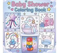 Baby Shower Coloring Book: Bold and Easy Designs for Adults and Kids