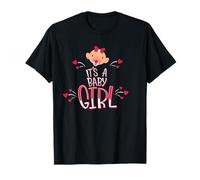 Baby Shower con revelación de género: es una niña Camiseta