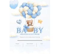 Baby Shower Guest Book: A Celebration Keepsake for Guests to Share Love and Advice