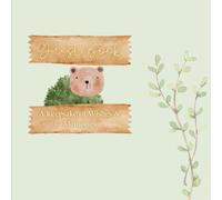 Baby Shower Guest Book: A Keepsake Memory Book with Wishes, Predictions, and Advice for New Parents - Sage & Teal Leaf Design