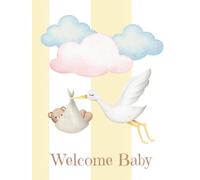 Baby Shower Guest Book For Advice And Well Wishes: Gender Neutral Keepsake Memory Book With Gift Log