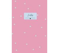 Baby Shower Guest Book for Girl | Pink flowered Notebook - Perfekt Keepsake Gift: made with love. Sana Amari