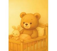 Baby Shower Guest Book - Moonlight Teddy Edition: A timeless keepsake for heartfelt wishes, love, and sweet memories