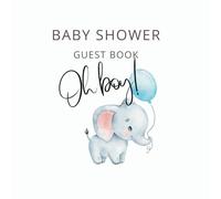 Baby Shower Guest Book V-2: Keepsake Guest Book for New Born Baby with Advice for Parents, Gift Log, Photo Section, and Memory Pages