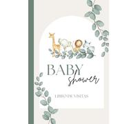 Baby Shower Libro de Visitas: Premium Libro de Firmas | Páginas para 50 invitados | Predicciones para el bebé | Espacio para mensajes | Español | Boho | Chic