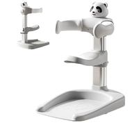 Baby Shower Stand, Baby Bath Support, 18.11x13.78x25.59 Inches Foldable Adjustable Base, Anti Slip Standing Aid for 0 to 36 Month Kids Use in Home Bathroom Washing and Daily Care