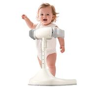 Baby Shower Stand, Portable Bathing Seat, Foldable Shower Support Kids, Height Adjustable Comfortable Bathing, Compact Convenient, 15.35x13.19x17.32-21.26in, for Boys and Girls Use