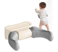 Baby Shower Stand - Soporte de pie para bebé, Kid Shower Rack | Adaptable a pared de confort mejorado montado, sin deslizamiento para perforación para asistencia permanente