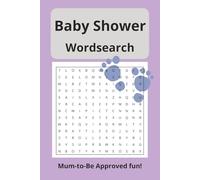 Baby Shower Wordsearch: Baby shower, gifts, easy to read 6x9 book, wordsearches, party favours, sip and see parties, baby reveal