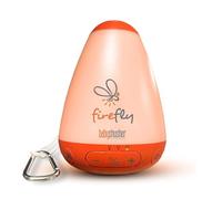 Baby Shusher Firefly, Máquina de Ruido Blanco y Luz Nocturna, Calma a los Bebés, Ayuda con la Rutina de Sueño, Hasta 3h de Reproducción, Recargable por USB